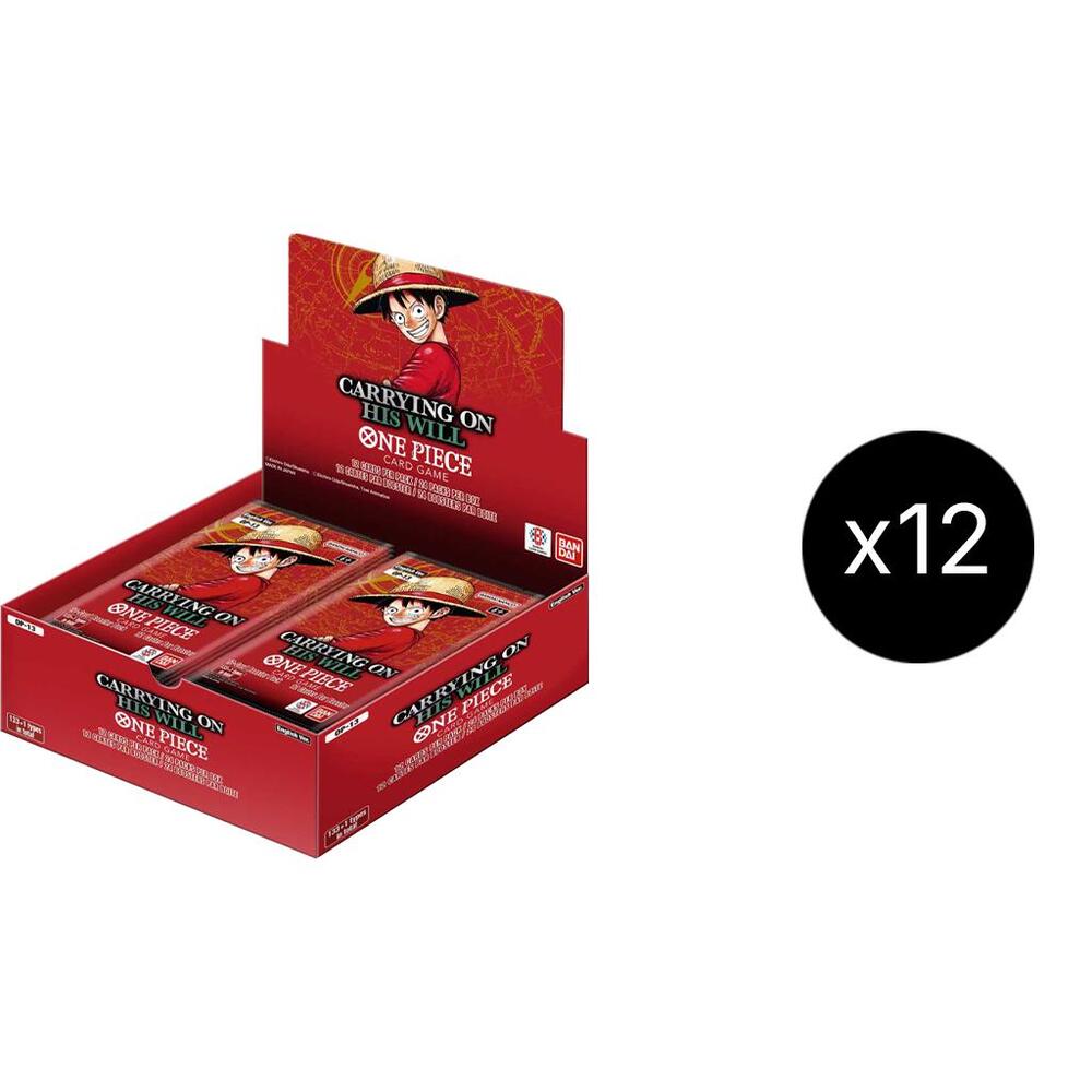 One Piece Card Game ENG - OP13: Carrying On His Will - Case Sealed 12 Box