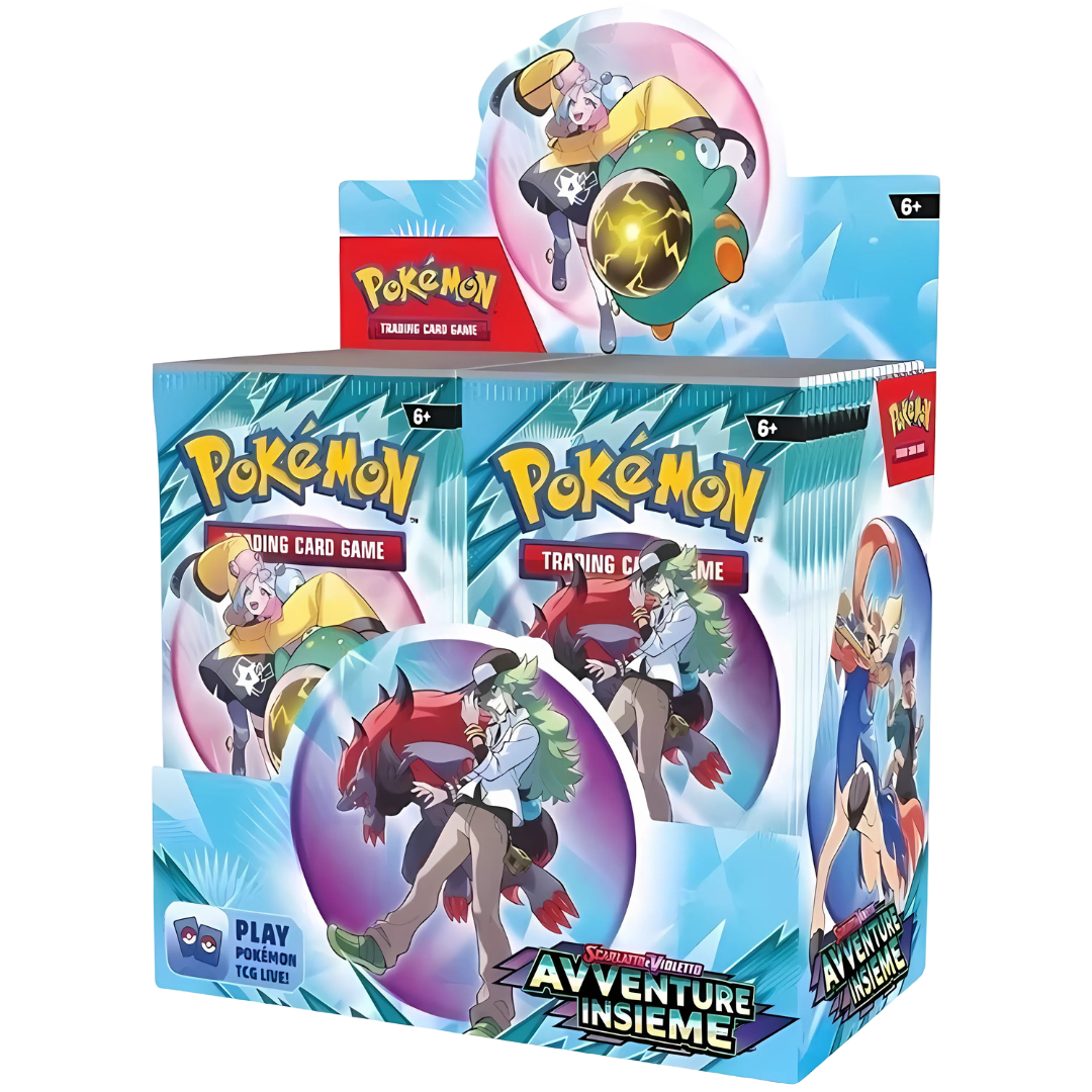 CGC Pokemon ITA - Display 36 Buste Scarlatto e Violetto Avventure Insieme