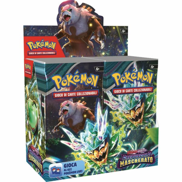 CGC Pokemon ITA - Display 36 Buste Crepuscolo Mascherato