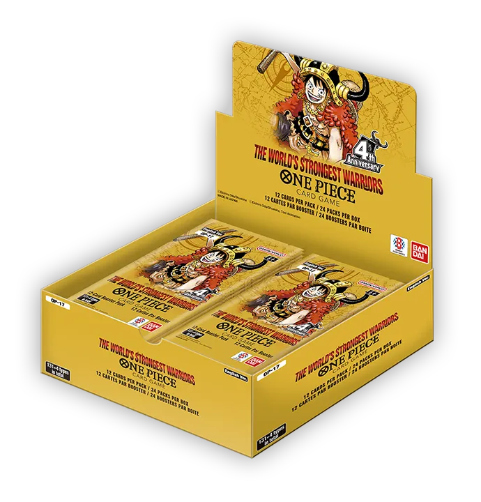 One Piece Card Game ENG - OP-17 : The World's Strongest Warriors - Booster Box