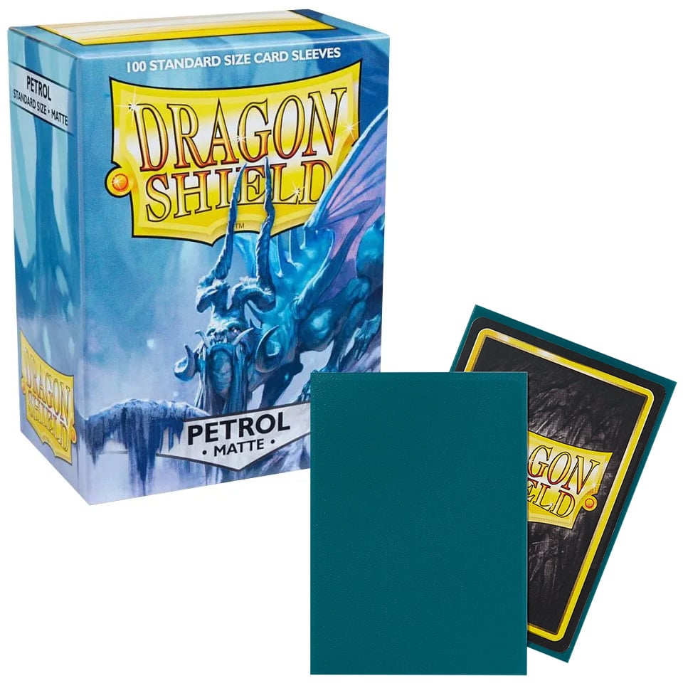 Dragon Shield 100 Bustine - Matte Petrol
