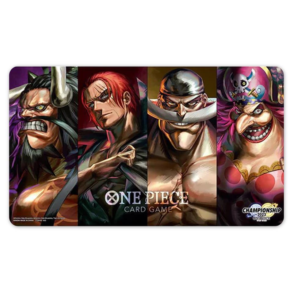 One Piece Card Game - Playmat Former Four Emperors - Special Goods Set
