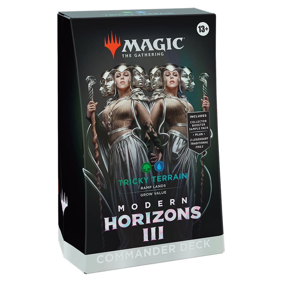 Magic : The Gathering ENG - Commander Deck Modern Horizon 3 : Tricky Terrain