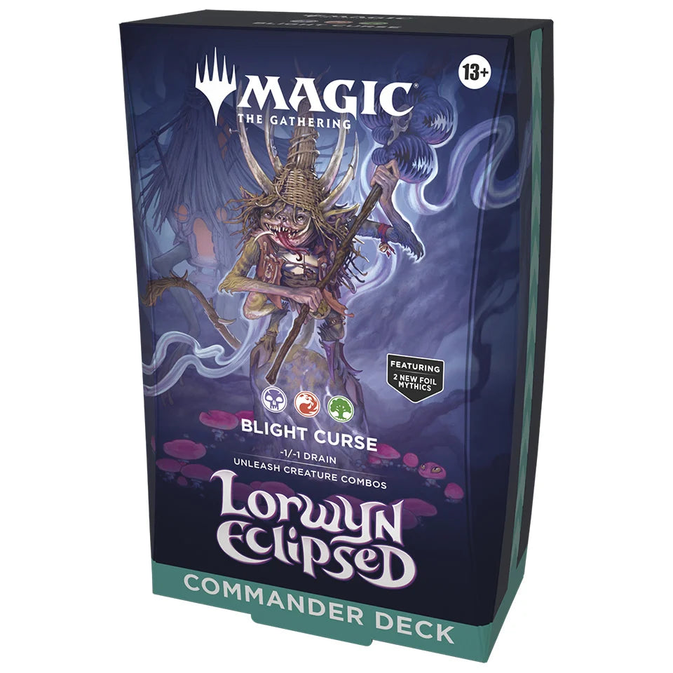 Magic : The Gathering ENG - Lorwyn Eclipsed Blight Curse Commander Deck