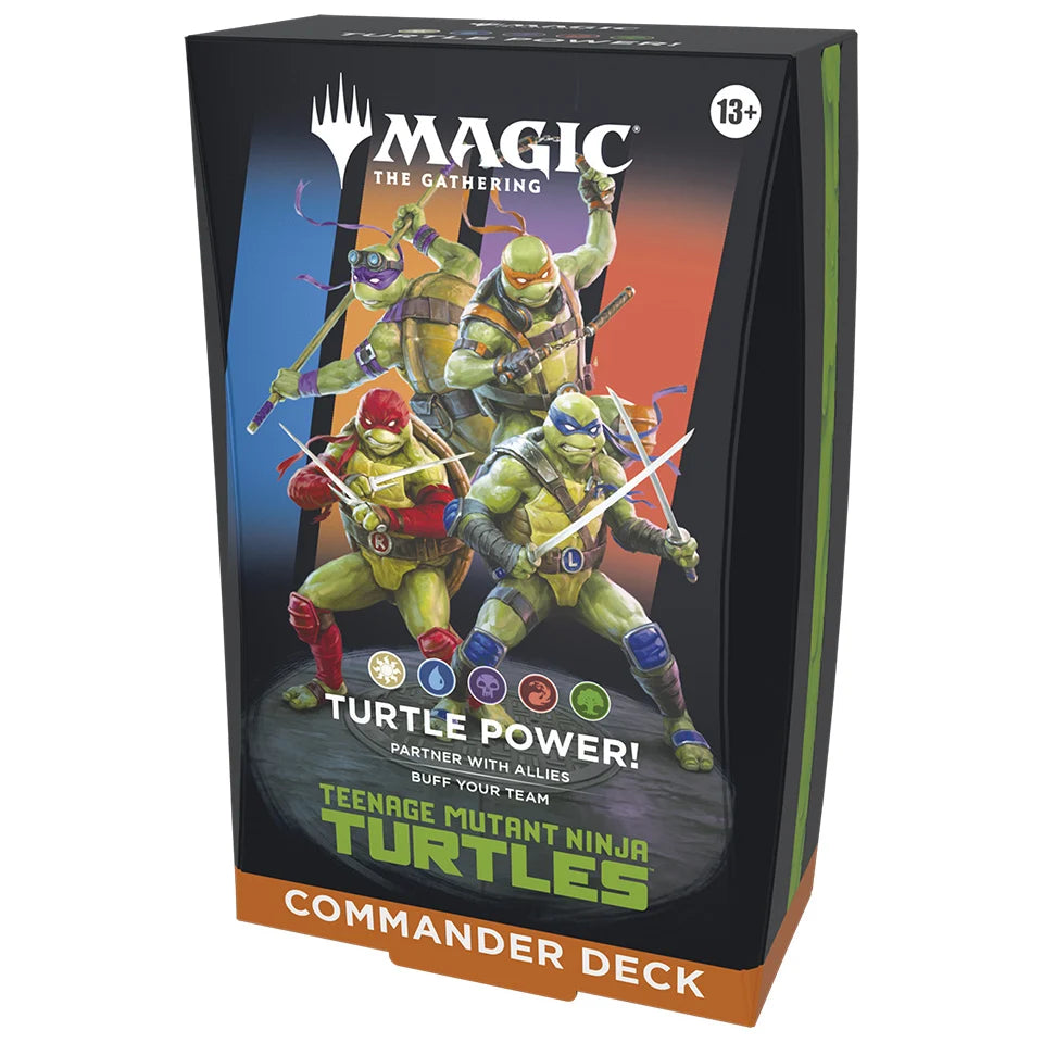 Magic : The Gathering ENG - Teenage Mutant Ninja Turtles: "Turtle Power!" Commander Deck - PREVENDITA