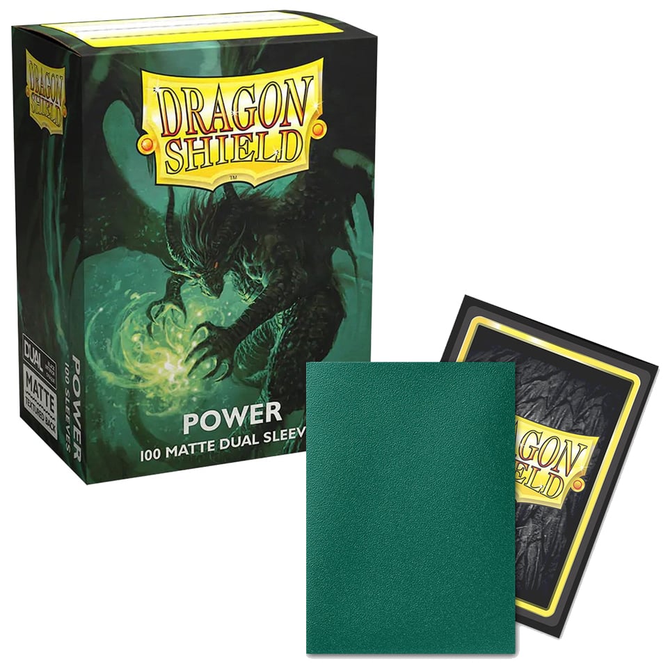 Dragon Shield 100 Bustine - Matte Dual Power