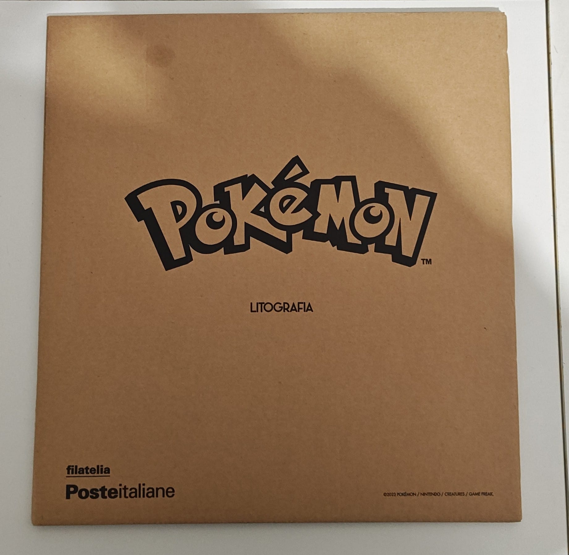 Pokemon x Filatelia Poste Italiane - Litografia 25° Anniversario - Pikachu n.121/1000