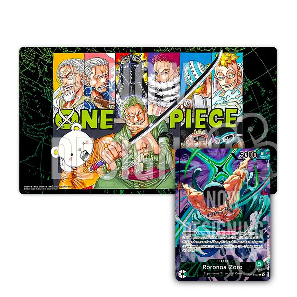 One Piece Card Game ENG - Official Playmat Vol. 4 Ronoroa Zoro - Sealed