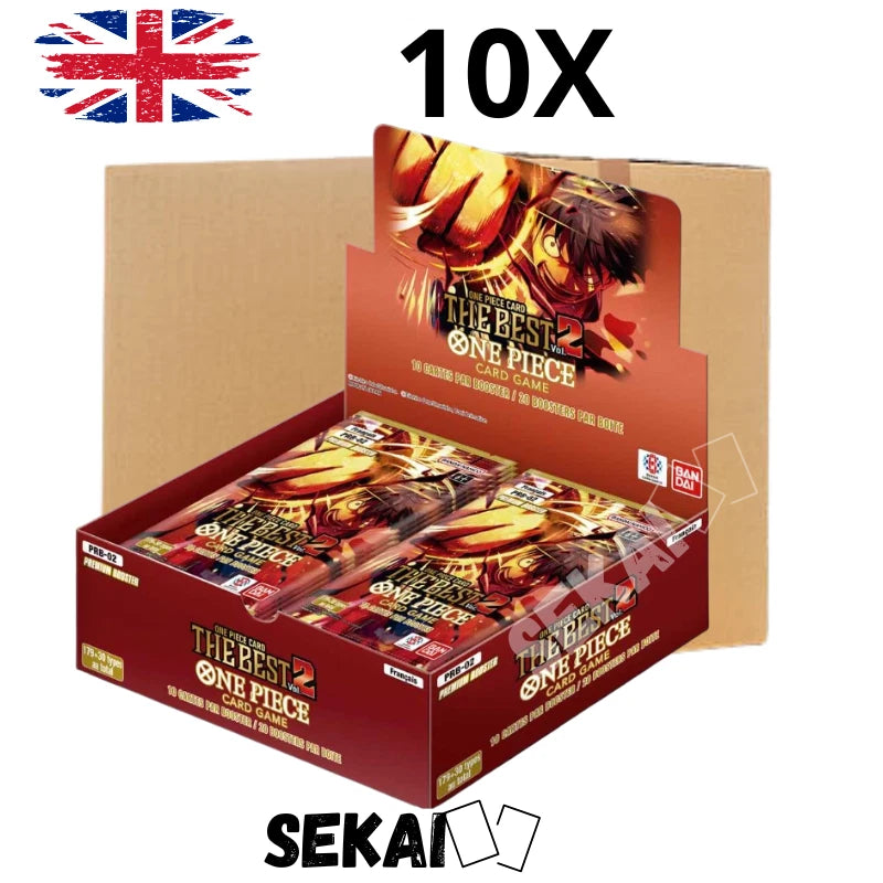 One Piece Card Game ENG - PRB-02 The Best Vol. 2 - Case Sealed (10 BOX)