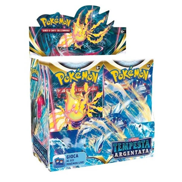 CGC Pokemon ITA - Display 36 Buste Spada e Scudo Tempesta Argentata