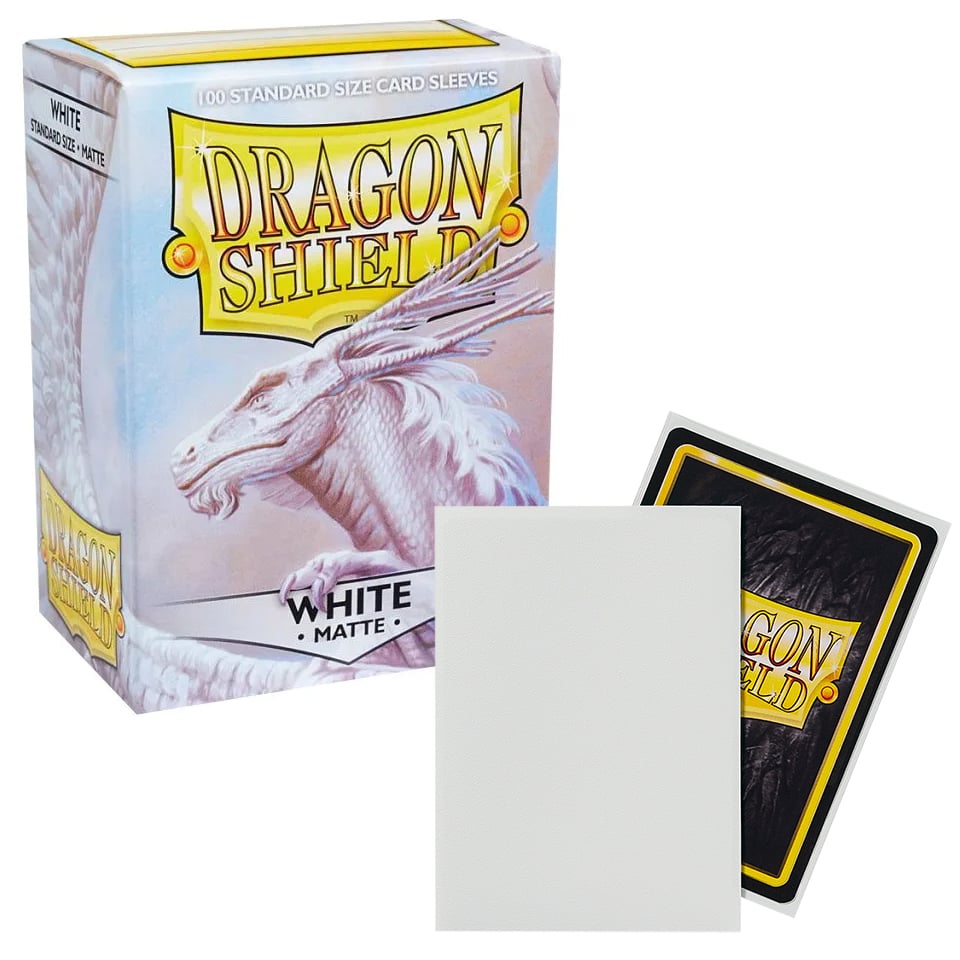 Dragon Shield 100 Bustine - Matte White